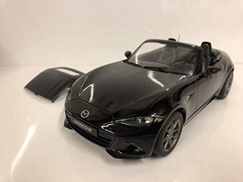 Mazda MX5, schwarz, 2015, Modellauto, Fertigmodell, Triple 9 Collection 1:18 von Mazda