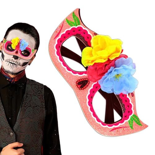 Mbiyhgta Damen-Maskerade-Maske,Maskerade-Maske für Damen - Party-Gesichtsmaske, Rollenspiel-Halloween-Maske,Rollenspiel-Gesichtsmaske für Halloween, Tag der Toten, Maskeraden von Mbiyhgta