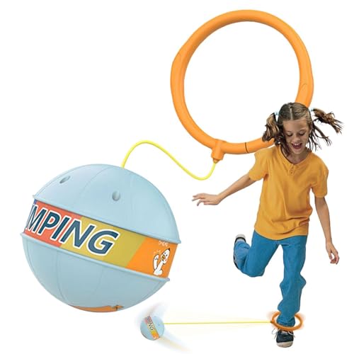 Mbiyhgta Seil-Knöchel-Sprungball - Fitnessball Springseil Schaukelball, Flexibles Geruchloses | Sicheres Knöchelsprungspielzeug Für Anfänger, Kinder, Erwachsene, Profis von Mbiyhgta