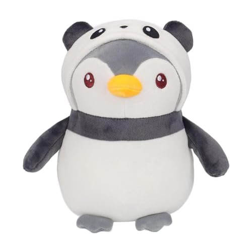 Pinguin Stofftier Puppe,Stoffpinguin Spielzeug | Gefülltes Pinguin-Plüschtier - Weiche Plüschpuppe Pinguin, tragbares Pinguin-Tierplüschspielzeug für Tischplatte, Schlafzimmer, Sofa, Wohnzimmer von Mbiyhgta