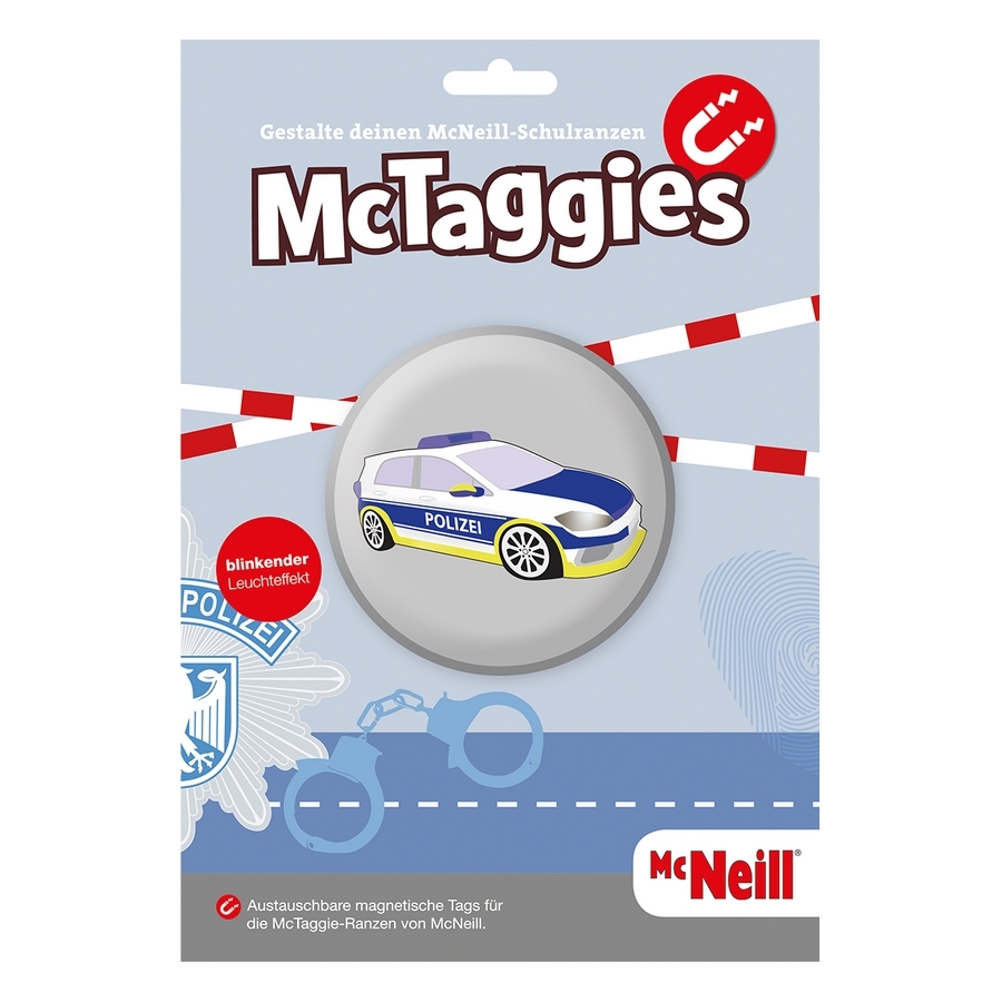 McNeill McTaggies Set blinkend Polizei von Mc Neill