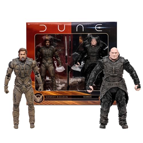 McFarlane Dune: Teil 2 Actionfiguren 2er-Pack Gurney Halleck & Rabban 18 cm von McFarlane