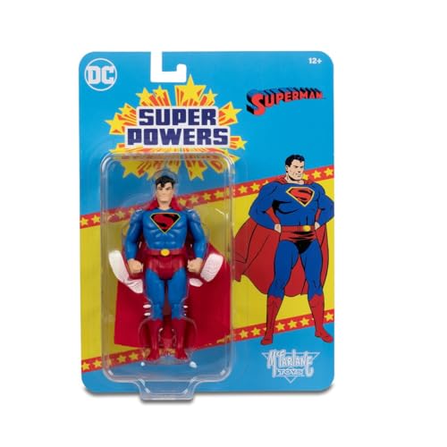 DC Direct Super Powers WV8 Superman-Figuren (Fleischer Variant) von McFarlane