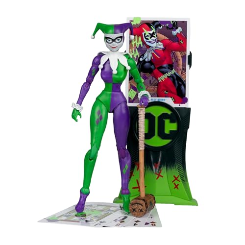 McFarlane DC Multiverse Actionfigur Harley Quinn (DC Classic) Jokerized (Gold Label) 18 cm von McFarlane