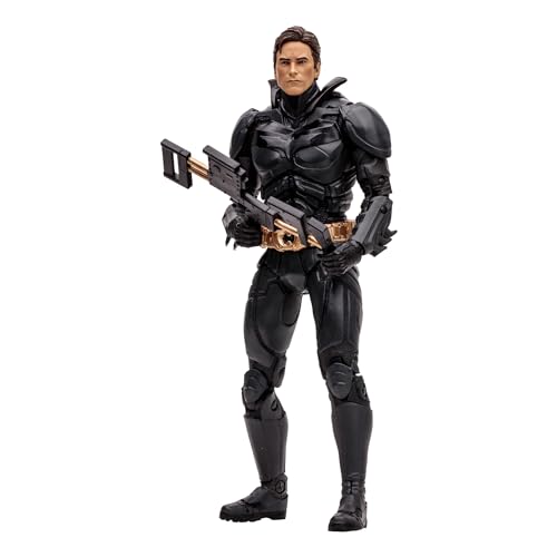 DC Multiverse 17.8 cm Batman Action Figure (The Dark Knight) with Skydiving Gear - Highly Detailed Collectible for Fans and Collectors von McFarlane