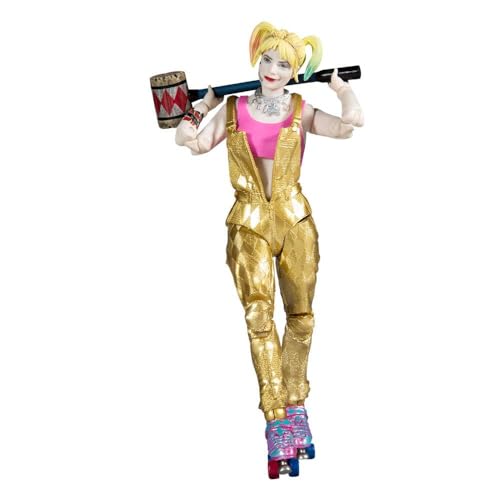 McFarlane Multiverse Actionfigur Harley Quinn (Birds of Prey) 18 cm 15801 Mehrfarbig von McFarlane