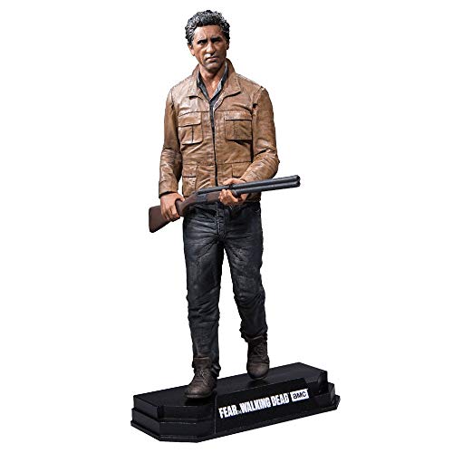 The Walking Dead MF14673 Fear Travis Manawa Action Figure + Stand von McFarlane