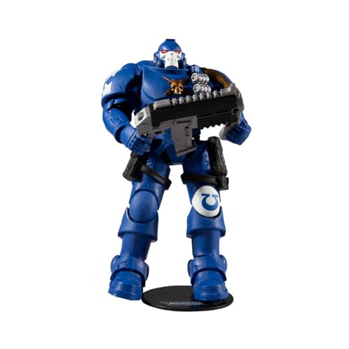 McFarlane 40k Actionfigur Ultramarines Reiver with Bolt Carbine 18 cm, 10926, Mehrfarbig von McFarlane