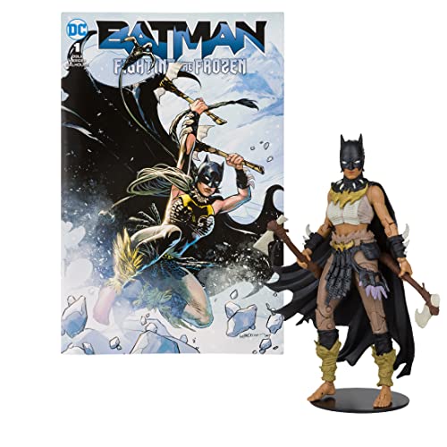 McFarlane DC Direct Page Punchers Batgirl 17,8 cm Actionfigur – Join The Stoic Batgirl in a Frozen Epic with Exclusive Batman Comic von McFarlane