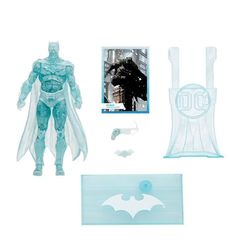 McFarlane DC Multiverse 64387182 Batman Frostbite Gefrorene DC Rebirth-Figur, Gold Edition, mit Zubehör, 22-Punkte, 18 cm, für Sammler, Bizak von McFarlane