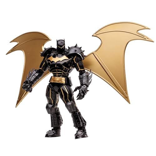 McFarlane DC Multiverse Batman (Hellbat) (Knightmare) (Gold Label) Figur, 18 cm von McFarlane