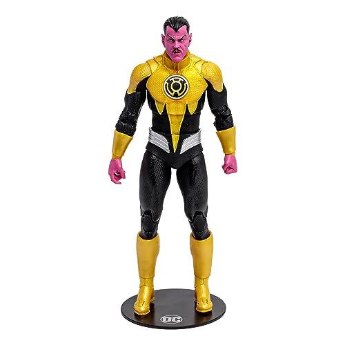 McFarlane DC Multiverse Sinestro (Sinestro Corps Wars) 17,8 cm Figur Collector Edition 6 von McFarlane