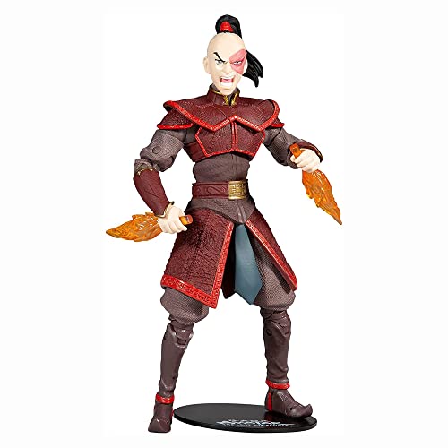 McFarlane - Der Herr der Elemente Actionfigur Zuko 18 cm, 19032, Mehrfarbig von McFarlane