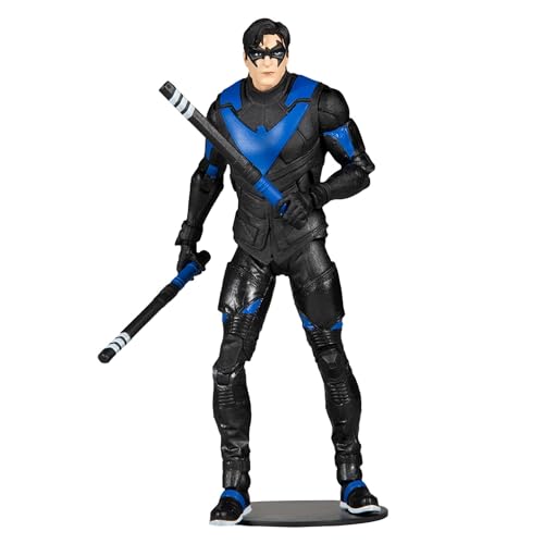 McFarlane Gaming Actionfigur Nightwing (Gotham Knights) 18 cm 15366 Mehrfarbig von McFarlane