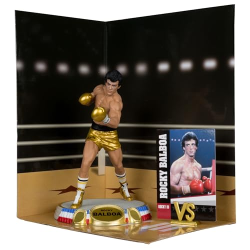 McFarlane - Movie Maniacs 15,2 cm Posed - Rocky Wave 2 - Rocky Balboa (Rocky III) von McFarlane