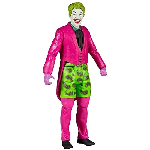 McFarlane Retro Actionfigur Batman 66 The Joker Swim Shorts 15 cm TM15043 Mehrfarbig von BANDAI