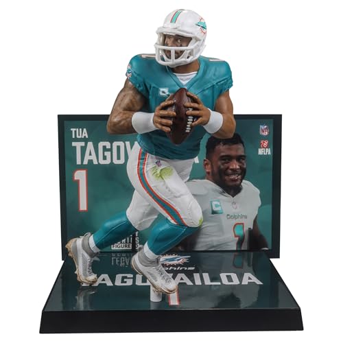 McFarlane SportsPicks Tua Tagovailoa (Miami Dolphins) NFL 17,8 cm Figur von McFarlane