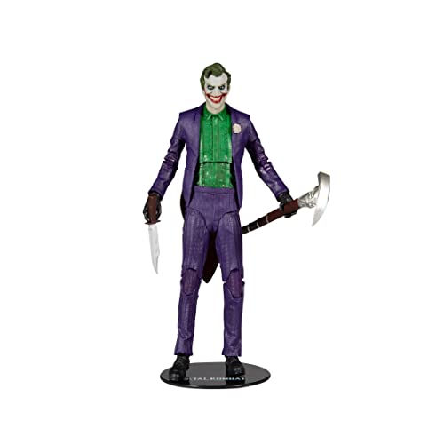 McFarlane Toys, 17.8 cm The Joker Mortal Kombat 11 Figur mit 22 beweglichen Teilen, Sammelfigur Mortal Kombat mit Sammlerständer Basis - Ab 14 Jahren von McFarlane