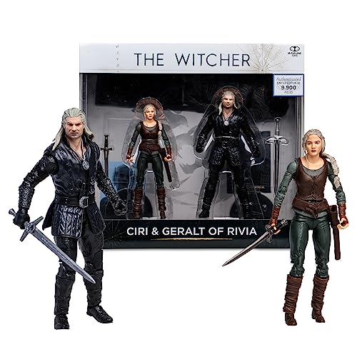 McFarlane The Witcher Actionfigur Geralt und Ciri (Netflix Season 3) 18 cm von McFarlane