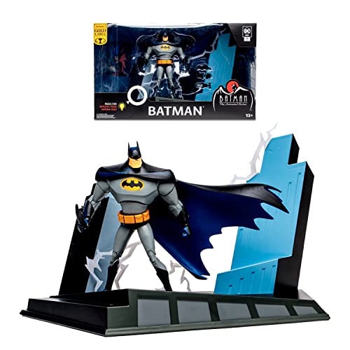 McFarlane DC Multiverse Actionfigur Batman The Animated Series (Gold Label) 18 cm von BANDAI