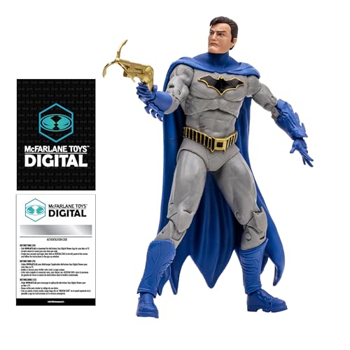 McFarlane Toys DC Direct Batman (DC Rebirth) Actionfigur, 17,8 cm, digitales Sammlerstück von McFarlane