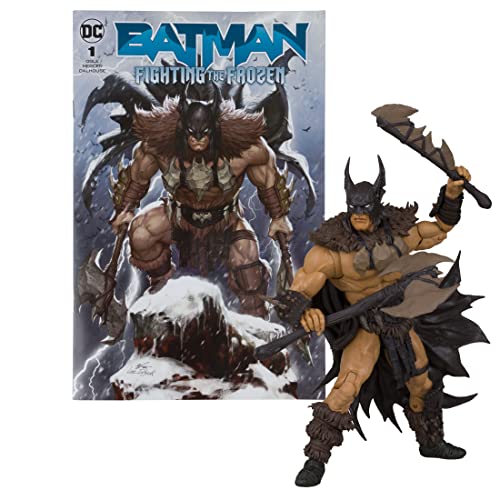 DC Direct Page Punchers Actionfigur & Comic Batman (Batman: Fighting The Frozen Comic) 18 cm von McFarlane