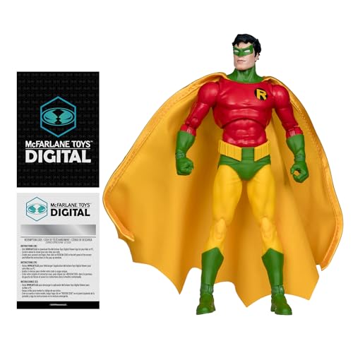 McFarlane Toys - DC Direct Robin of Earth-2 (Crisis on Infinite Earths) 17,8 cm große Actionfigur, digitales Sammlerstück von McFarlane