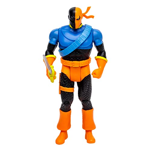 McFarlane Toys DC Multiverse 12,7 cm DC Super Powers Deathstroke (Judas Contract) Actionfigur mit 5 Gelenkpunkten, Sammlerstück DC Retro 1980's Super Powers Line Figur - ab 12 Jahren von McFarlane