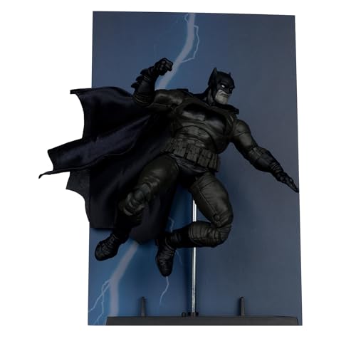 McFarlane Toys - DC Multiverse Batman (The Dark Knight Returns) 17,8 cm Actionfigur, McFarlane Cover Recreations, Gold Label, Amazon Exclusive von McFarlane