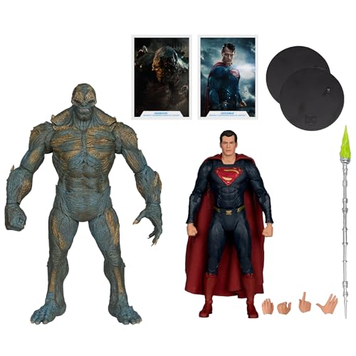 McFarlane Toys DC Multiverse Doomsday & Superman 2 Stück (Batman V Superman: Dawn of Justice) Actionfigur, 17,8 cm von McFarlane