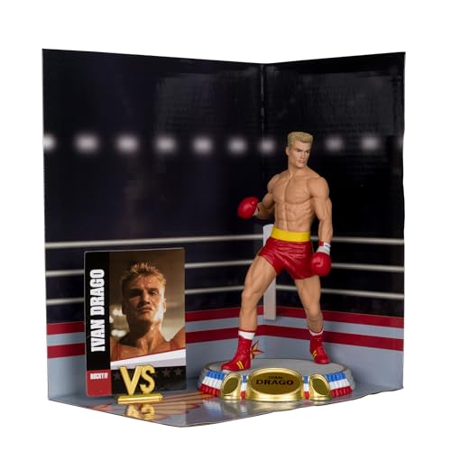 McFarlane Toys - Ivan Drago (Rocky IV) 15,2 cm Posierte Figur von McFarlane