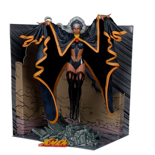 McFarlane Toys - Marvel Storm Sammlerstück im Maßstab 1:10 mit Szene (Marvel Tales Featuring Spider-Man and The X-Men #236) von McFarlane