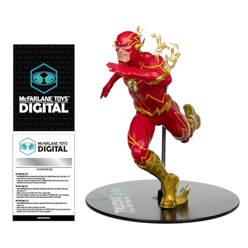 McFarlane DC Direct PVC Statue 1/6 The Flash by Jim Lee Digital 20 cm von McFarlane