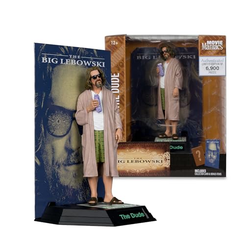 McFarlane Toys - Movie Maniacs The Dude (The Big Lebowski) 15,2 cm Posed Figure von McFarlane