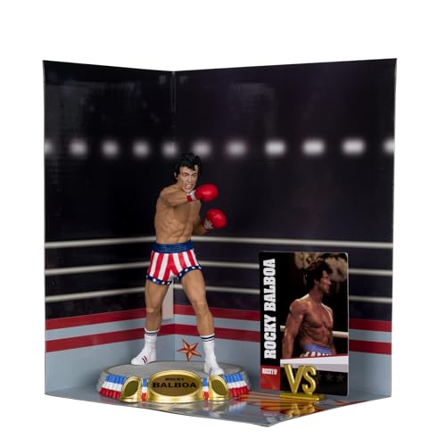 McFarlane Toys - Rocky Balboa (Rocky IV) 15,2 cm große Pose-Figur von McFarlane