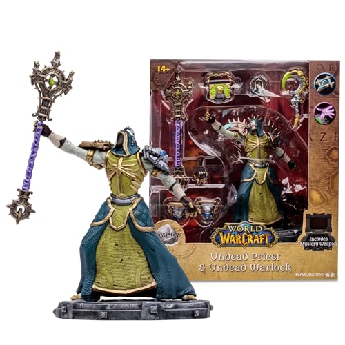 McFarlane World of Warcraft Actionfigur Undead: Priest/Warlock 15 cm von McFarlane