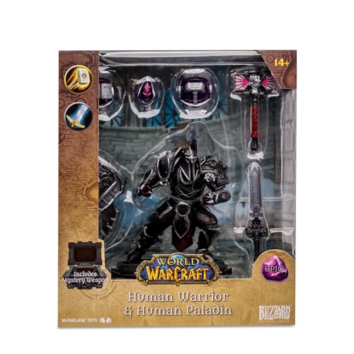 Mcfarlane World of Warcraft Human Epic Figur, 15 cm Mcfarlane World of Warcraft Human Epic Figur, 15 cm von McFarlane