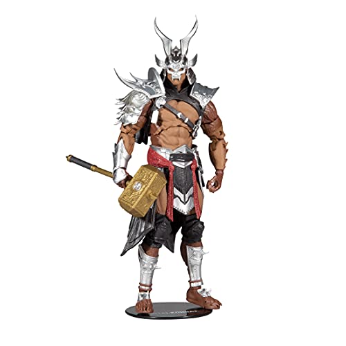 McFarlane Kombat Actionfigur Shao Kahn (Platinum Kahn) 18 cm Mehrfarbig von McFarlane