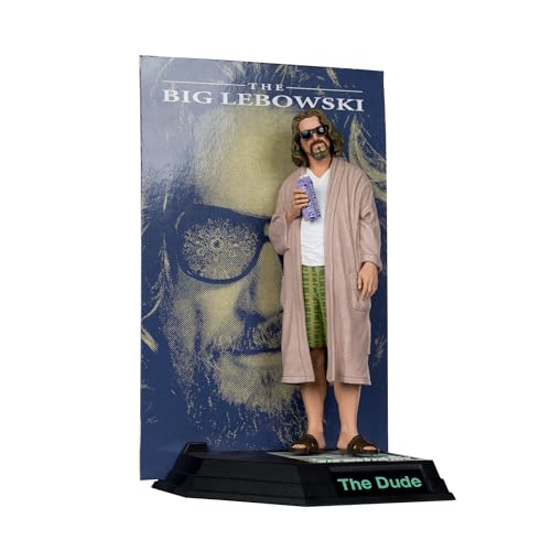 The Dude (The Big Lebowski) 15,2 cm posierte Figur mit McFarlane Toys, digitales Sammlerstück von McFarlane