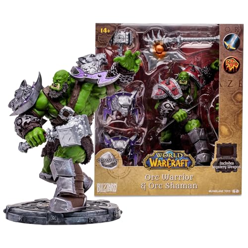 McFarlane World of Warcraft Figurine Orc: Shaman/Warrior 15 cm von McFarlane