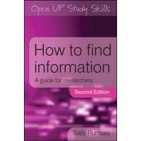 How to Find Information: A Guide for Researchers von McGraw-Hill Companies