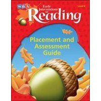 Early Interventions in Reading Level K, Additional Placement and Assessment Guide von McGraw-Hill Companies