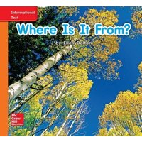 World of Wonders Reader # 29 Where Is It From? von McGraw Hill LLC