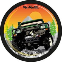 McNeill 3463800007 McAddys zu Schulranzen Fahrzeuge: Jeep/orange von McNeill