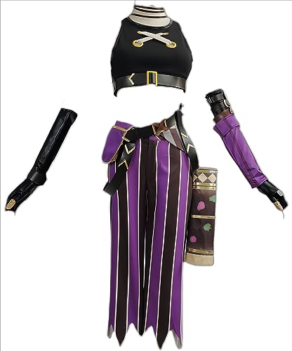 ERIMEI Snow Creamery Cosplay Kostüm for League of Legends Arcane Jinx ERIMEI Snow Creamery Cosplay Kostüm for League of Legends Arcane Jinx von ERIMEI