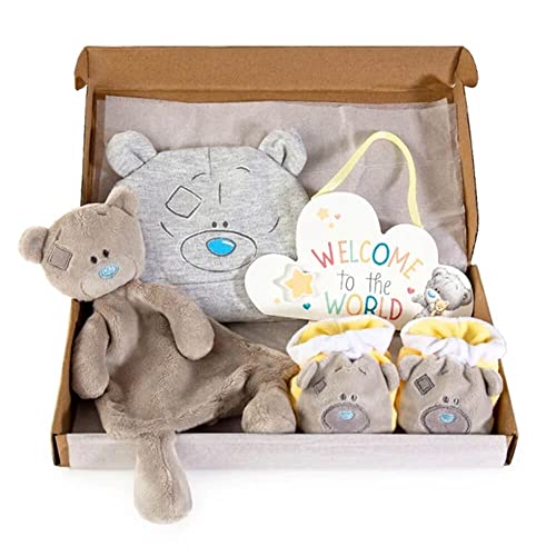 Tiny Tatty Teddy AGB92040 Baby-Geschenkset, Medium, Grau von Me to You