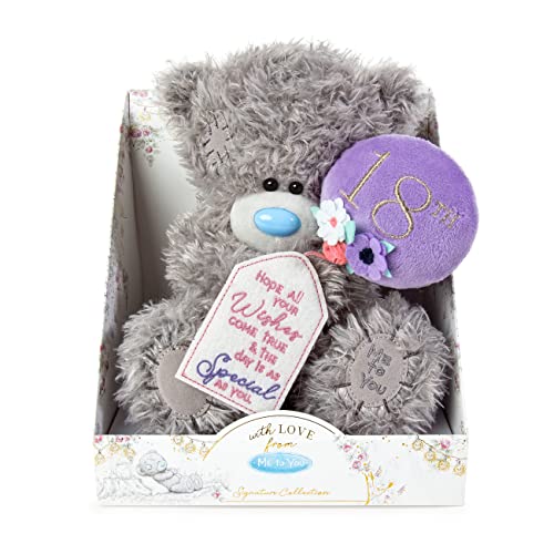 Me To You Bear 18. Geburtstag, 22,9 cm, Grau von Me To You Bear