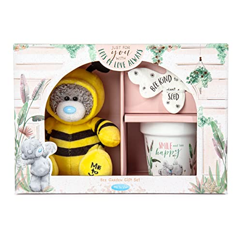 Me To You Bear AGZ01159 Me to You Tatty Teddy Bee Garden Geschenkset mit Plüsch, offizielle Kollektion, Einheitsgröße, Gelb Me To You Bear AGZ01159 Me to You Tatty Teddy Bee Garden Geschenkset mit Plüsch, offizielle Kollektion, Einheitsgröße, Gelb von Me To You Bear