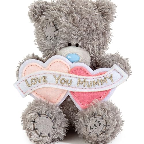 Me To You Tatty Teddy Love You Mummy Plüschbär, 10 cm hoch, offizielle Muttertagskollektion, Braun von Me to You