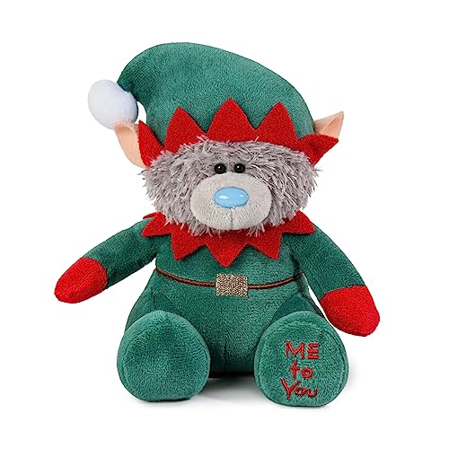 Me to You Tatty Teddy Weihnachtselfen-Bär, 13 cm hoch, offizielle Kollektion von Me to You